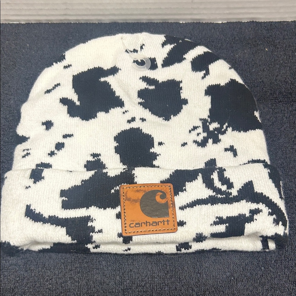 Carhartt Kids Monochrome Camo Beanie - Picture 1 of 4